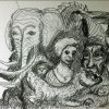 'M. B. m. Aura' - Bleistift - 50 x 70 cm - 21.06.13 